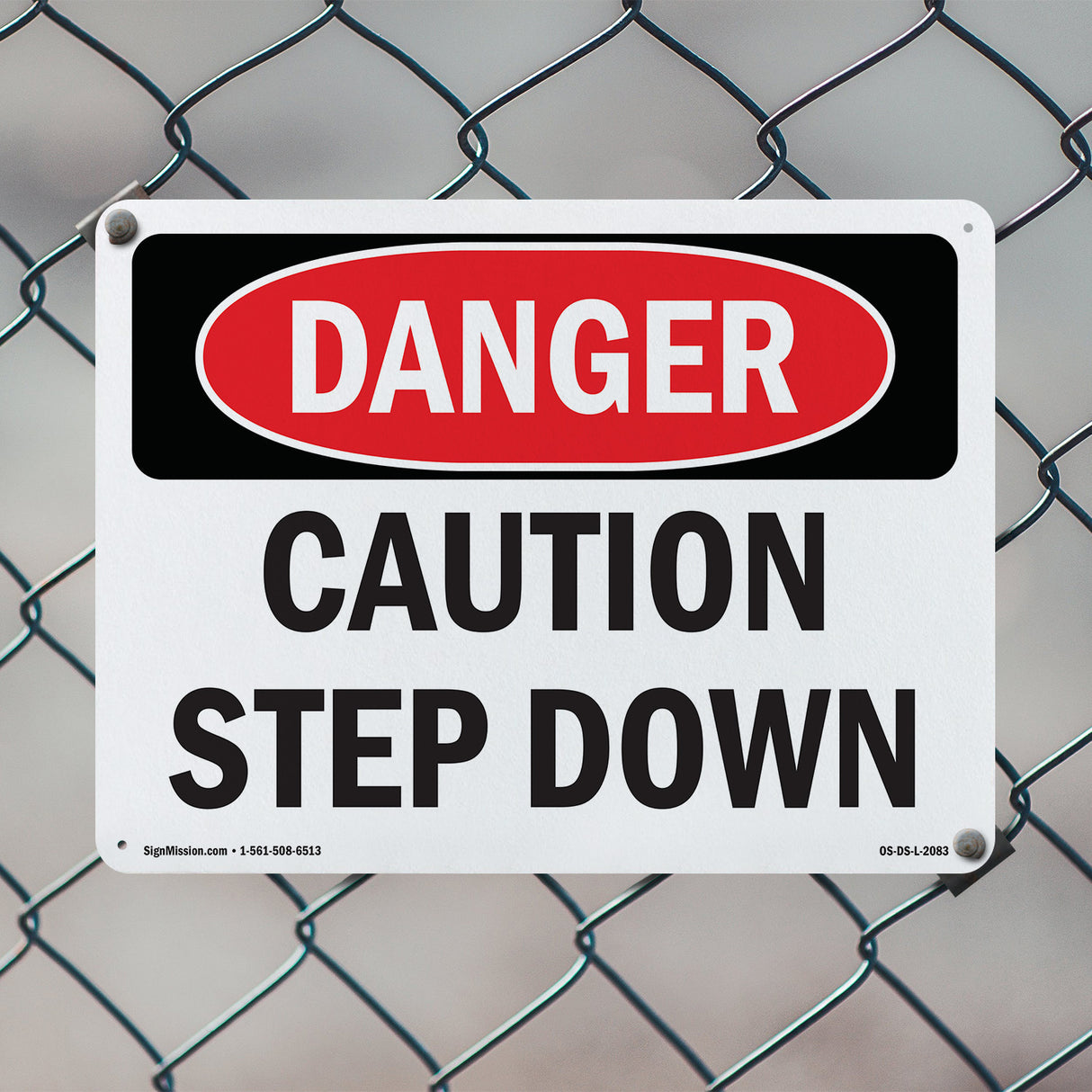 Caution Step Down