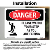 Please Watch Your Step As You