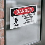 Please Watch Your Step As You