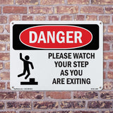 Please Watch Your Step As You