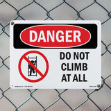 Do Not Climb At All