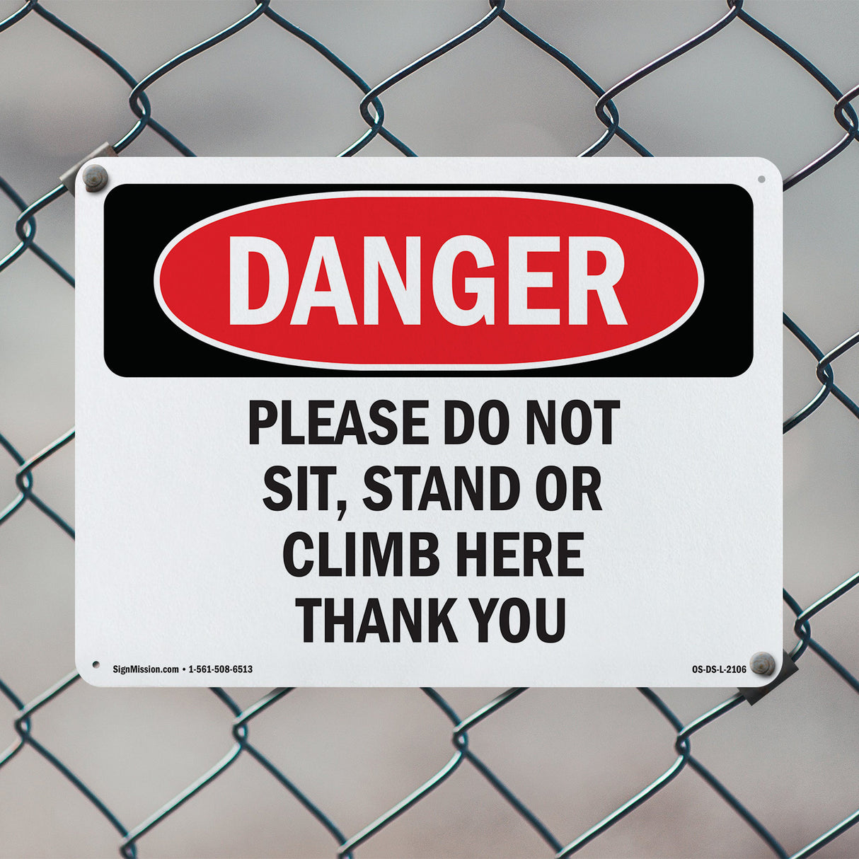 Please Do Not Sit  Stand Or Climb Here Thank You