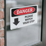 Please Watch Your Step [Down Arrow]