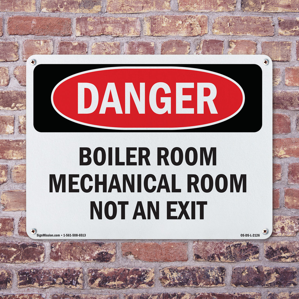 Boiler Room Mechanical Room Not An Exit