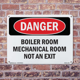Boiler Room Mechanical Room Not An Exit