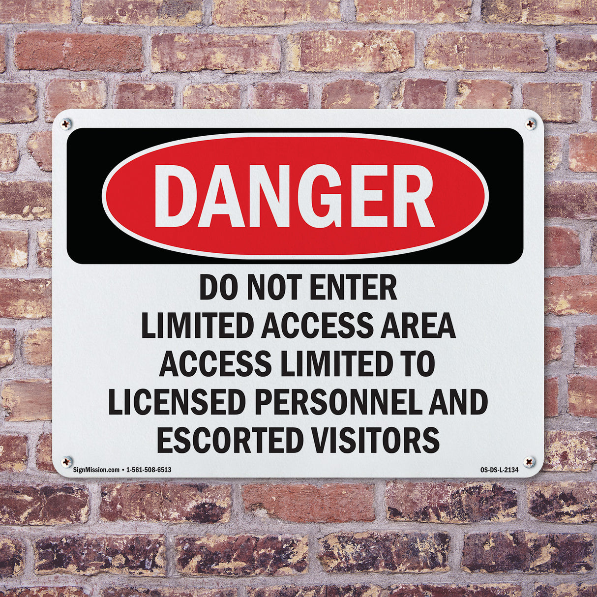 Do Not Enter Limited Access Area Access