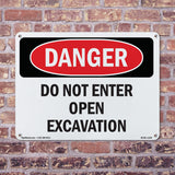 Do Not Enter Open Excavation