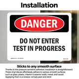 Do Not Enter Test In Progress