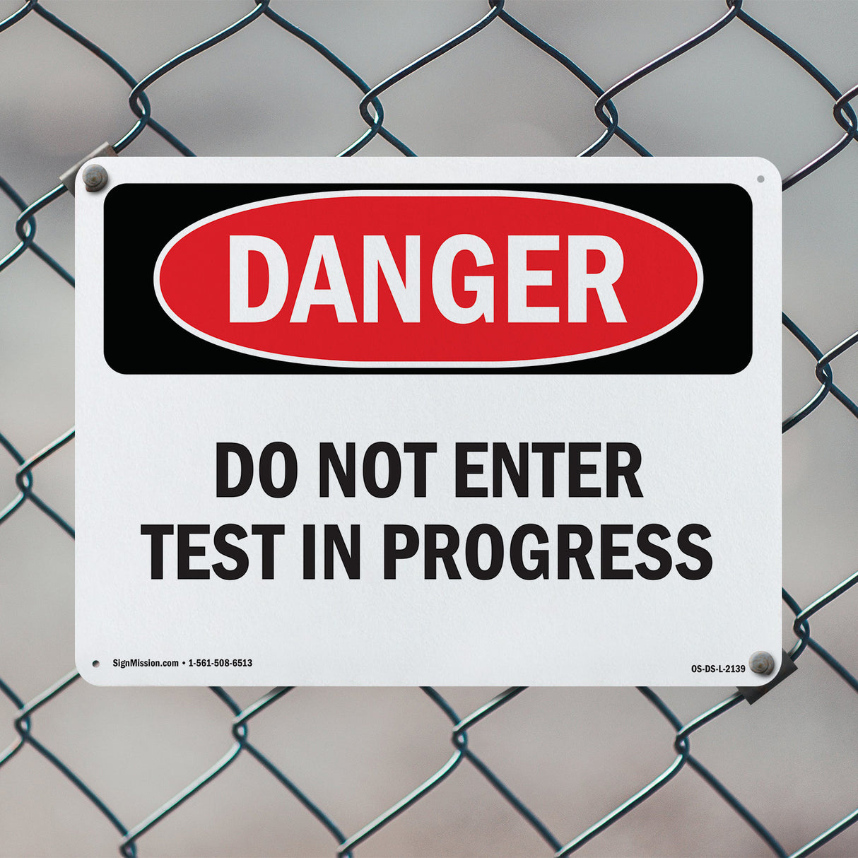 Do Not Enter Test In Progress