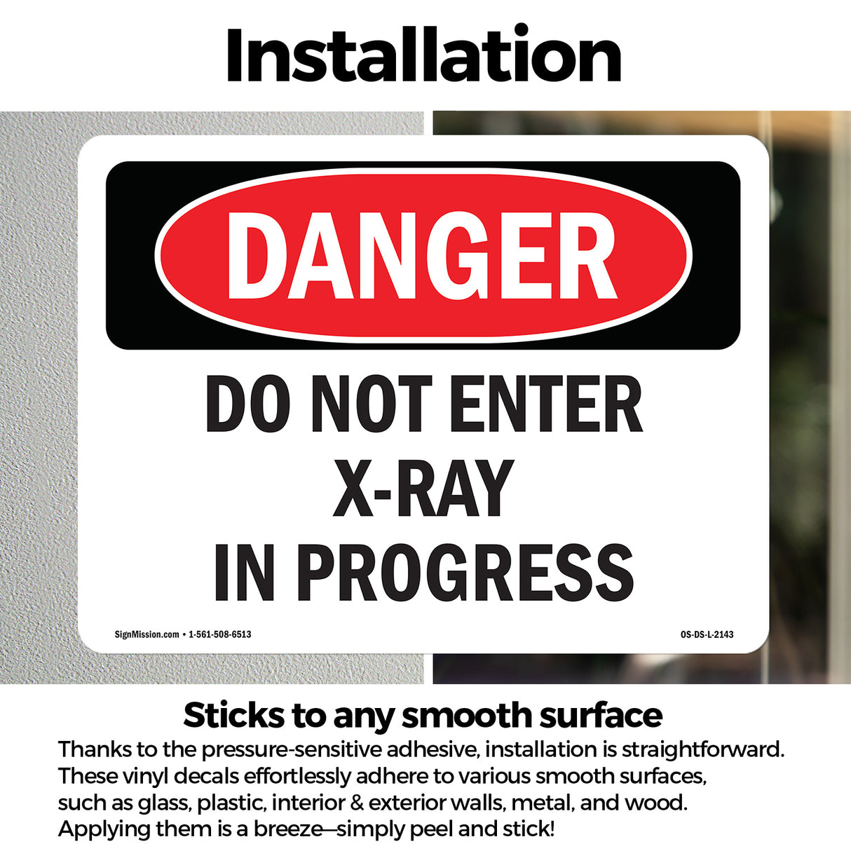 Do Not Enter X-Ray In Progress