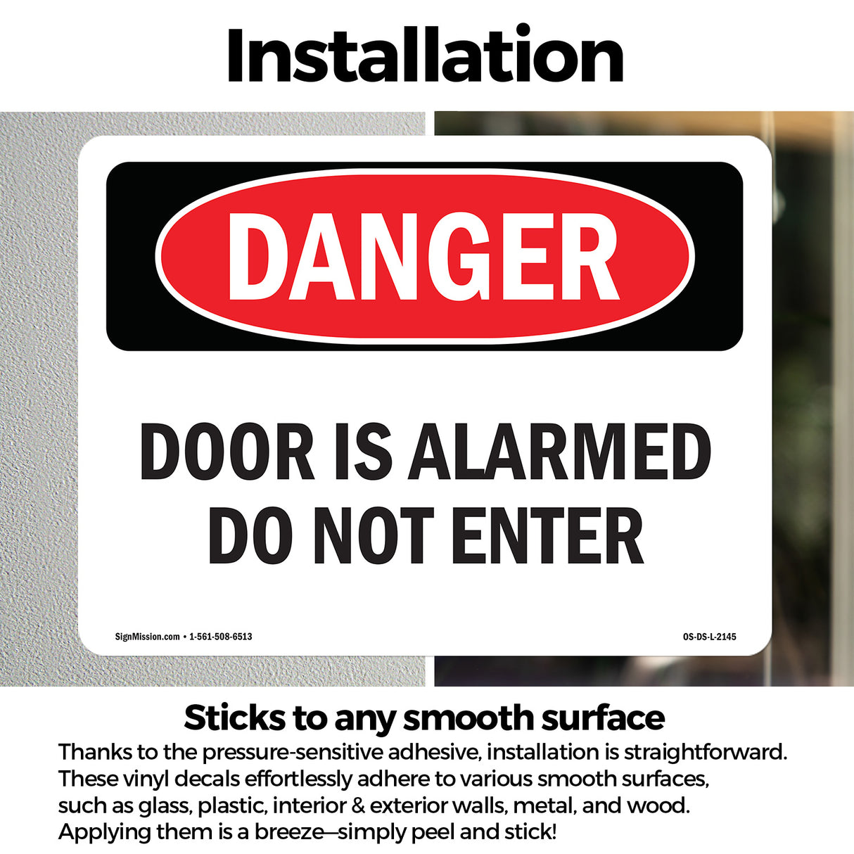 Door Is Alarmed Do Not Enter