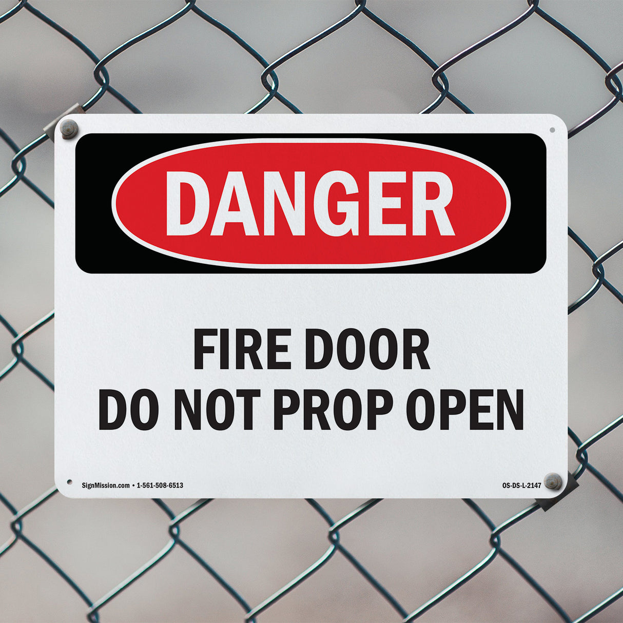 Fire Door Do Not Prop Open