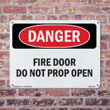 Fire Door Do Not Prop Open