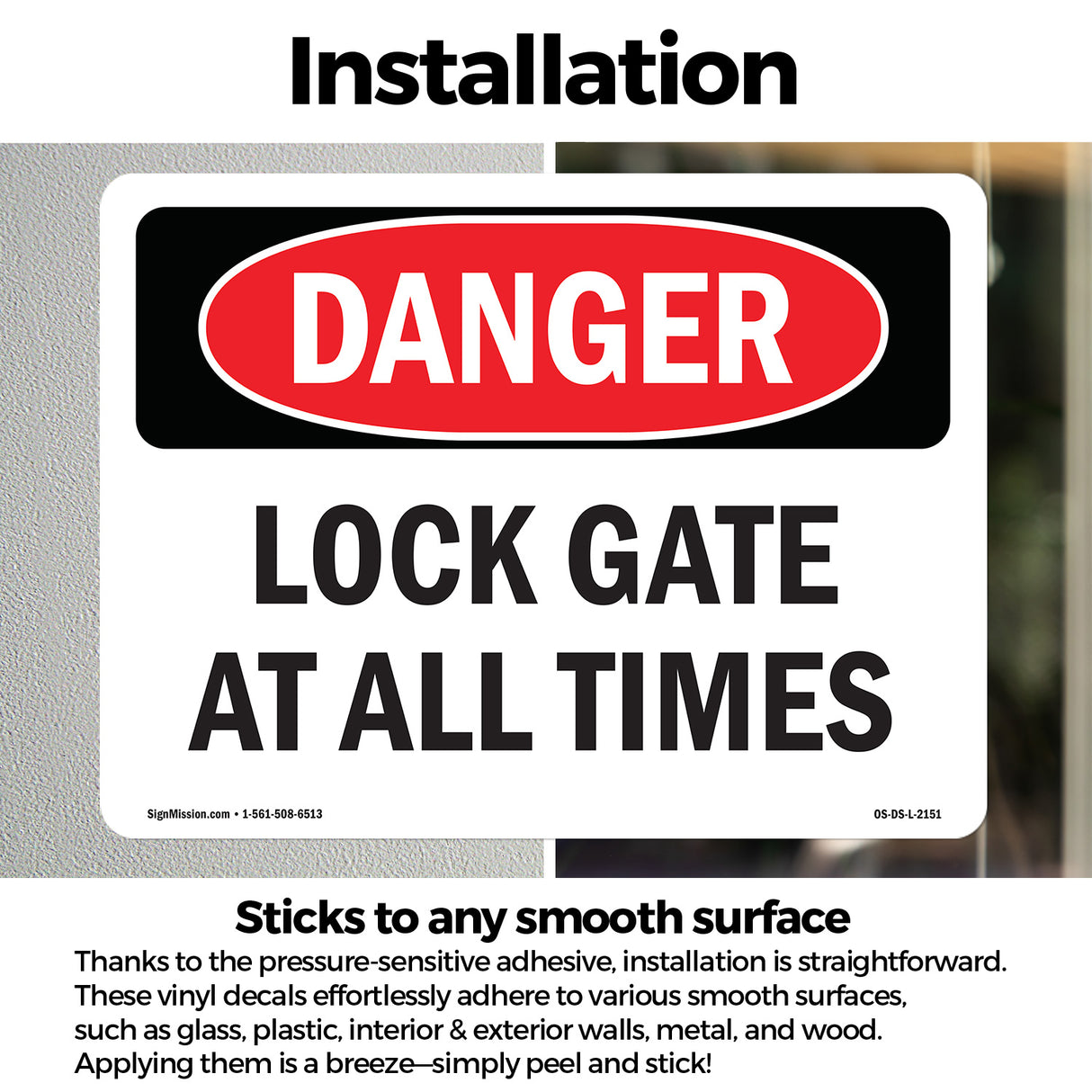 Lock Gate At All Times