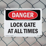 Lock Gate At All Times
