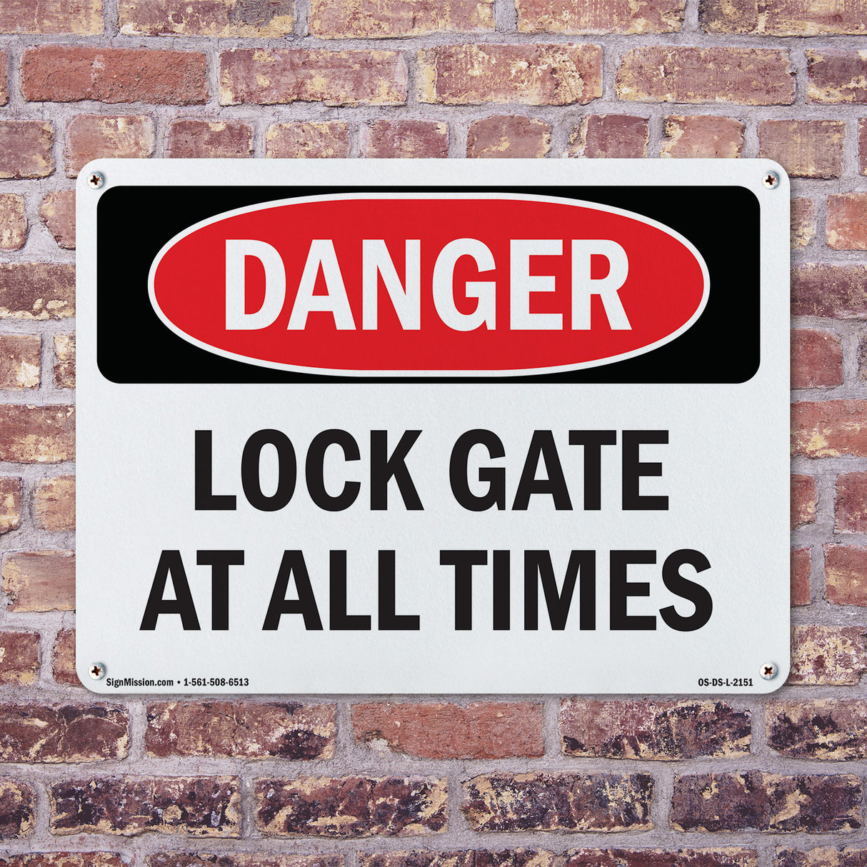 Lock Gate At All Times
