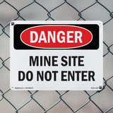 Mine Site Do Not Enter