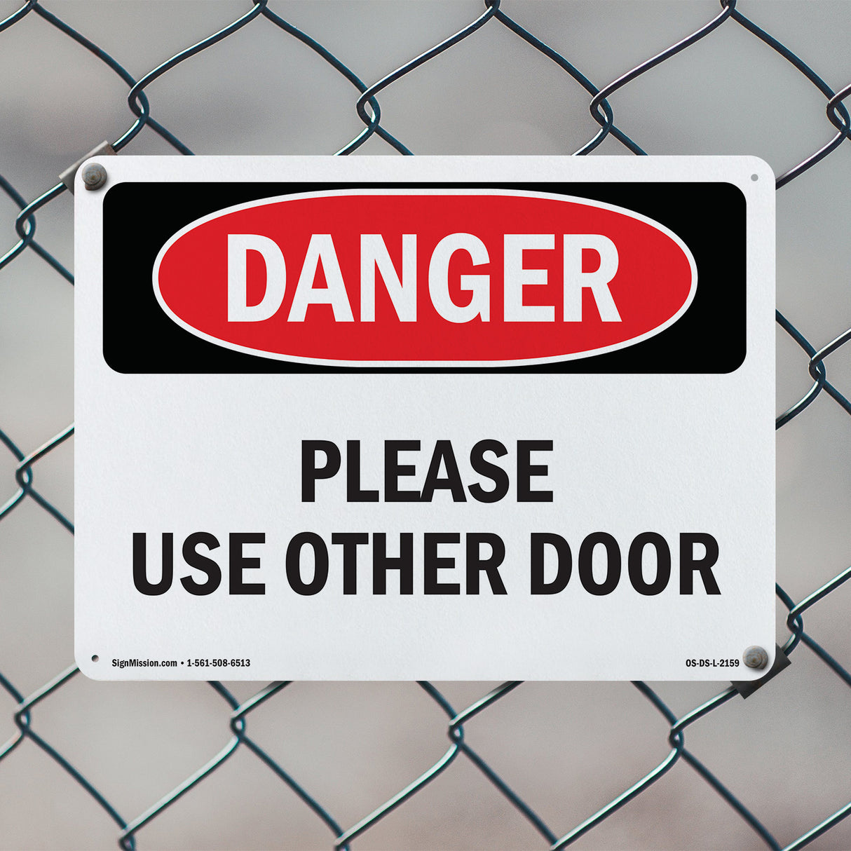 Please Use Other Door