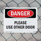 Please Use Other Door