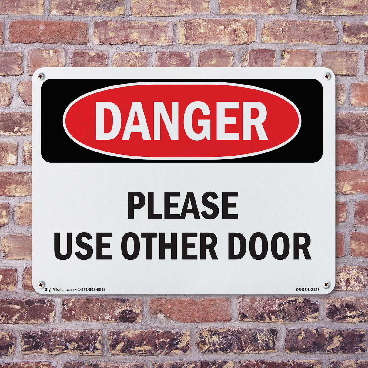 Please Use Other Door