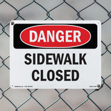 Sidewalk Closed