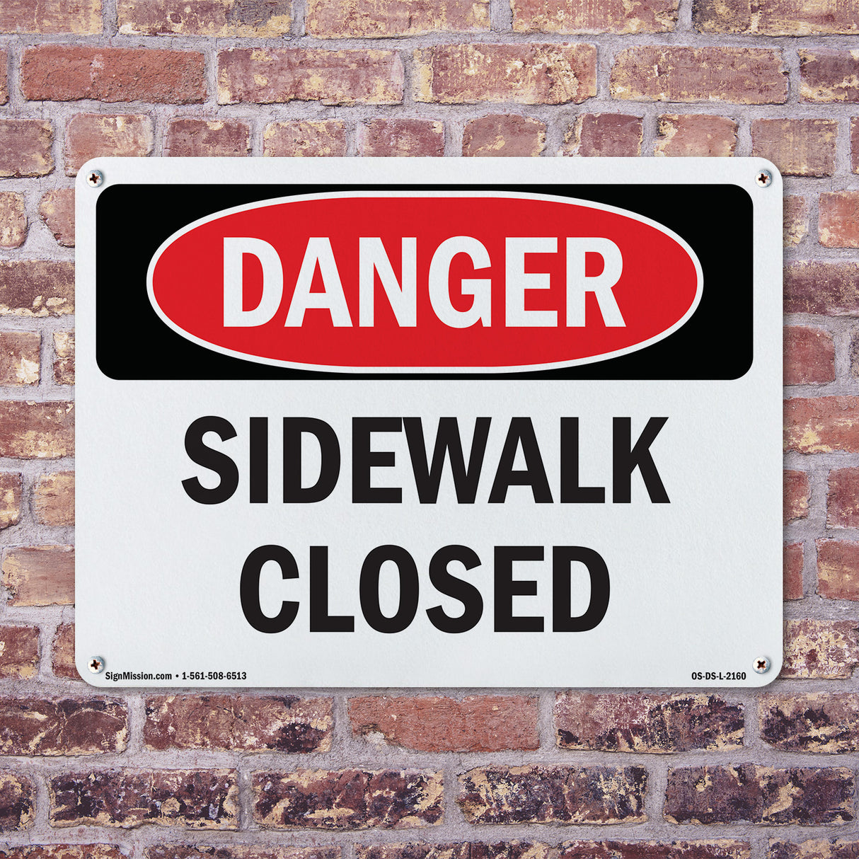 Sidewalk Closed