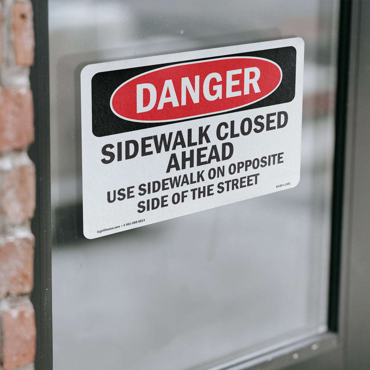 Sidewalk Closed Ahead Use Sidewalk On Opposite