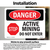 Active Mining Do Not Enter