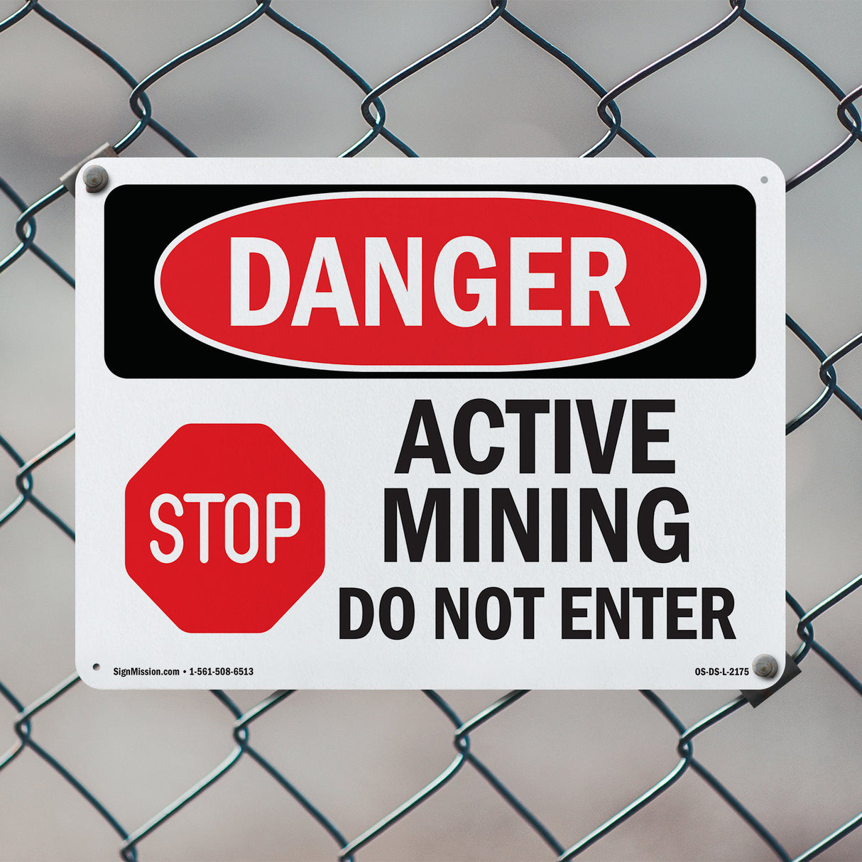 Active Mining Do Not Enter