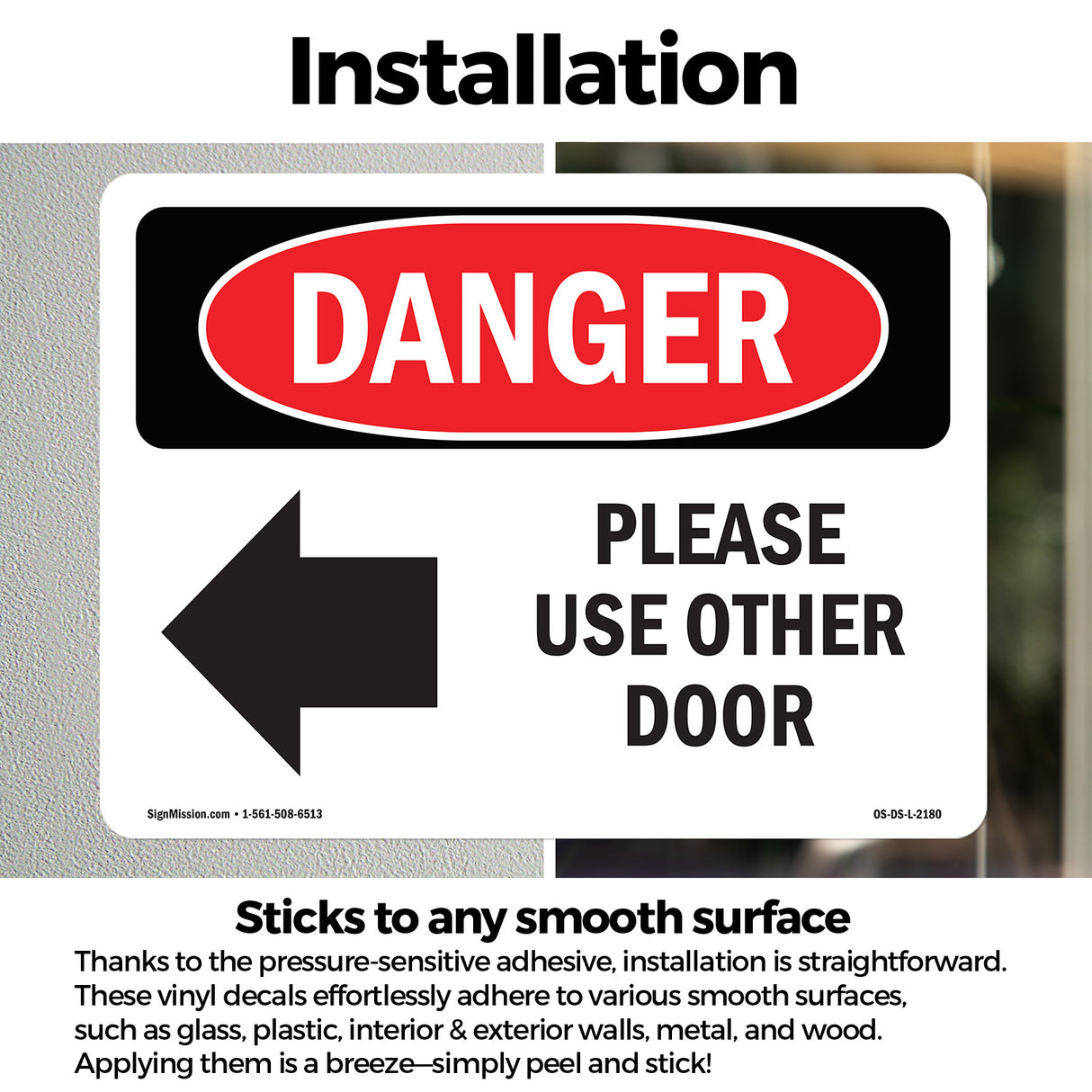 Please Use Other Door