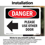 Please Use Other Door