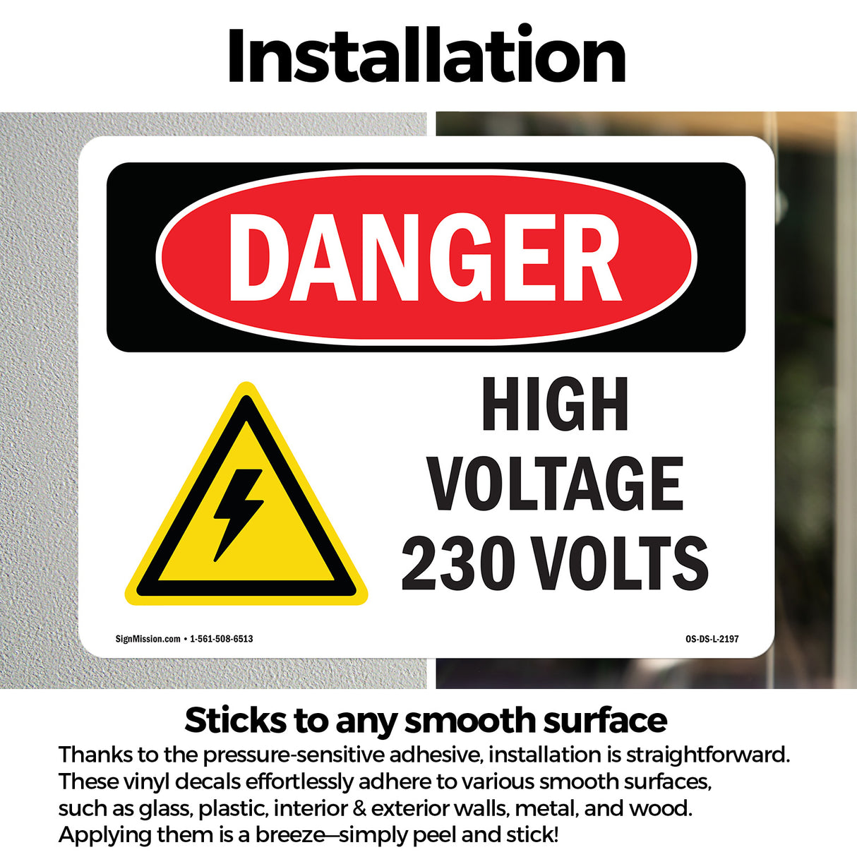 High Voltage 230 Volts