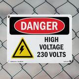 High Voltage 230 Volts