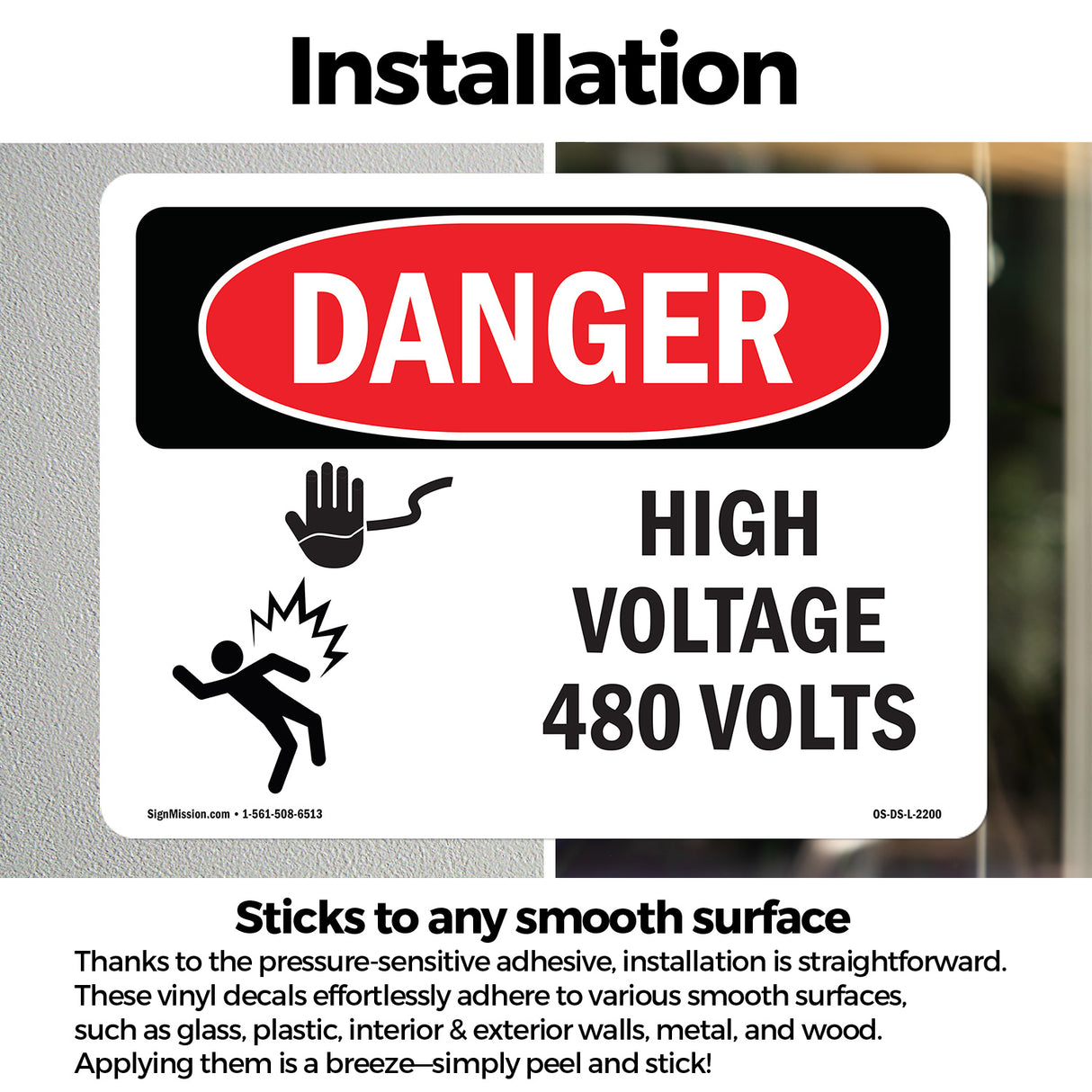 High Voltage 480 Volts