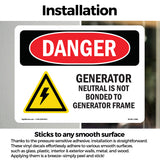Generator Neutral Is Not Bonded