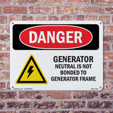 Generator Neutral Is Not Bonded