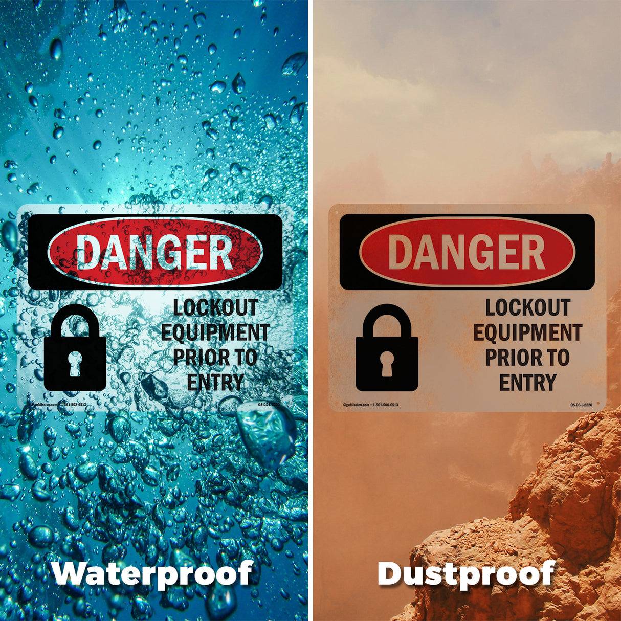 Lockout Equipment Prior To Entry