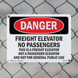 Freight Elevator No Passengers This Is A