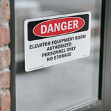 Elevator Equipment Room Authorized Personnel