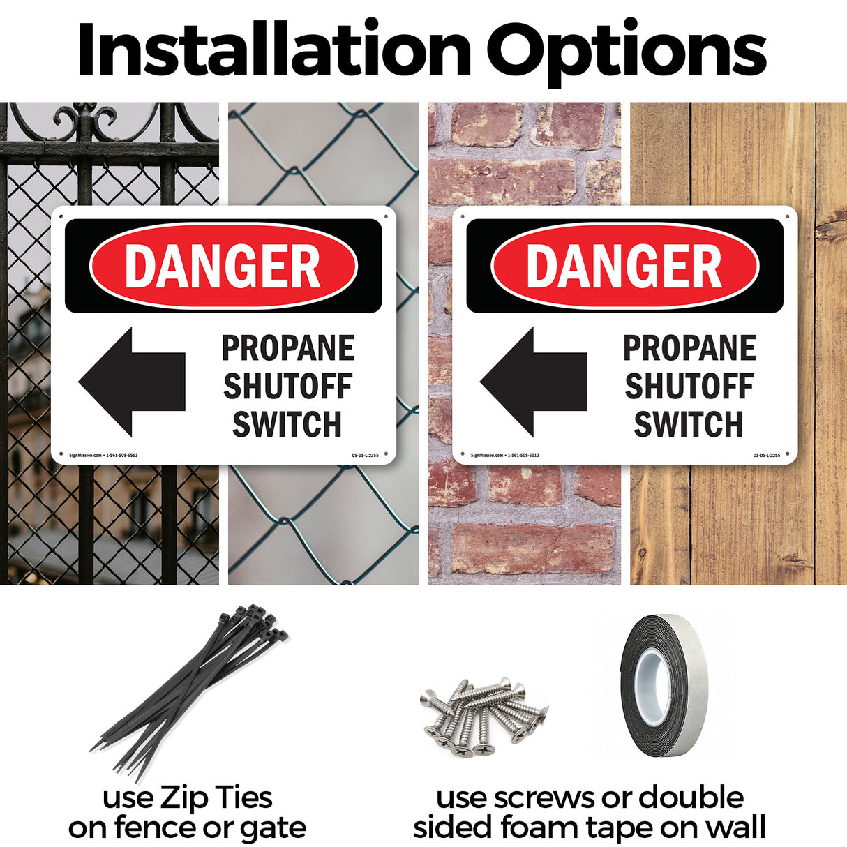Propane Shutoff Switch [Left Arrow]