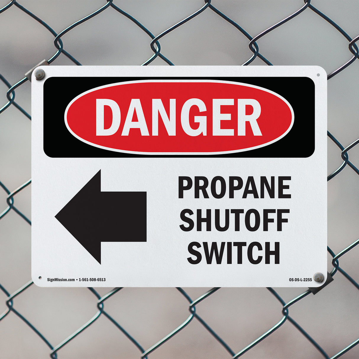 Propane Shutoff Switch [Left Arrow]