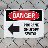 Propane Shutoff Switch [Left Arrow]