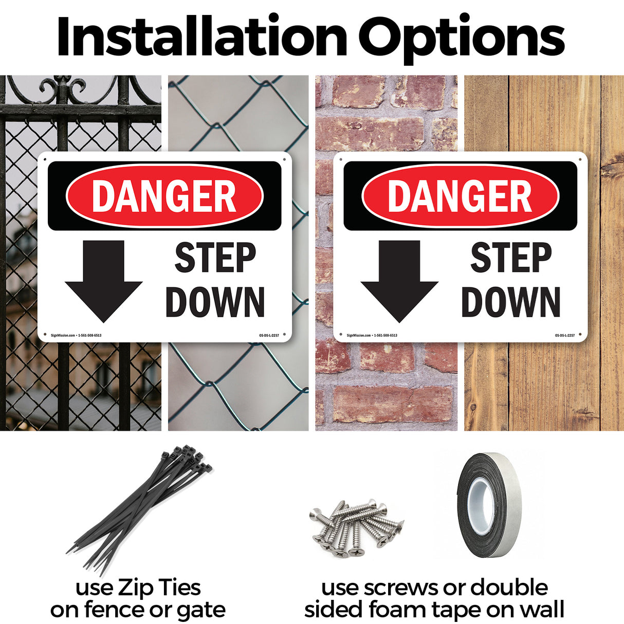 Step Down [Down Arrow]