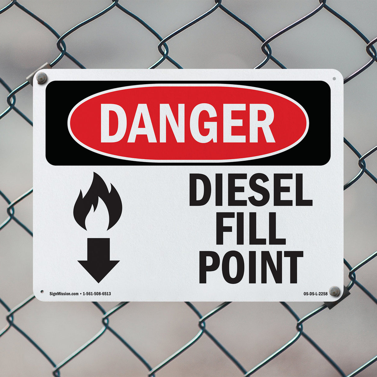 Diesel Fill Point [Down Arrow]