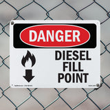 Diesel Fill Point [Down Arrow]