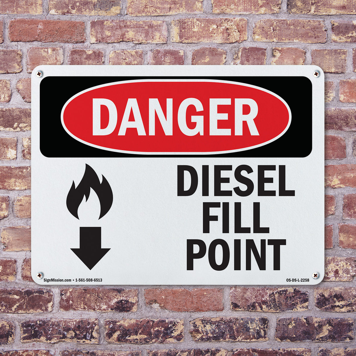 Diesel Fill Point [Down Arrow]