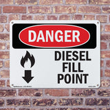 Diesel Fill Point [Down Arrow]