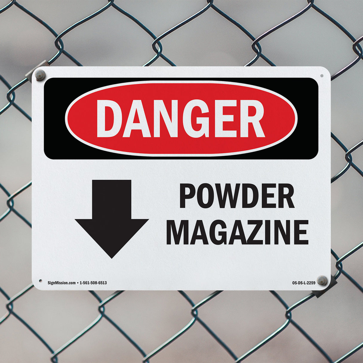 Powder Magazine [Down Arrow]