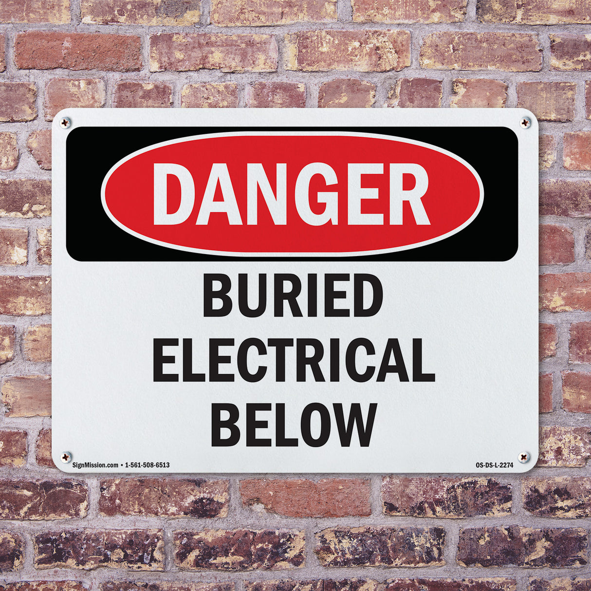 Buried Electrical Below