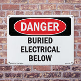 Buried Electrical Below